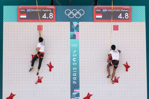 Veddriq Leonardo Lolos ke Perempat Final Olimpiade, Rahmad Adi Mulyono Gagal