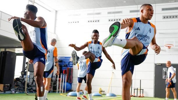 Kylian Mbappe Telah Jalani Latihan Perdana Bersama Skuad Real Madrid