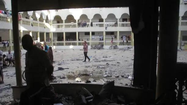 Korban Serangan Israel di Sekolah Gaza Sebagian Besar Luka Bakar