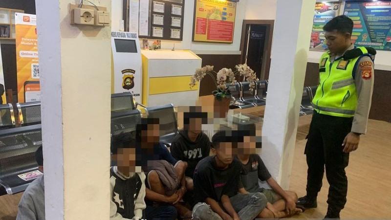 Duh! 7 Pelajar Siswa SMP Terlibat Tawuran, Polres Muba 'Turun Tangan'