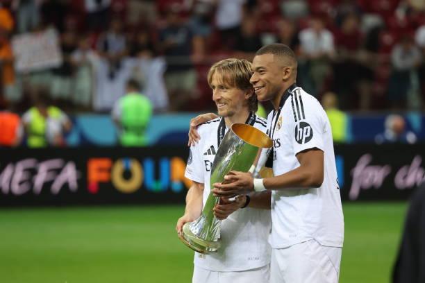 Mbappe Debut Gol, Real Madrid Raih Piala Super Eropa 2024