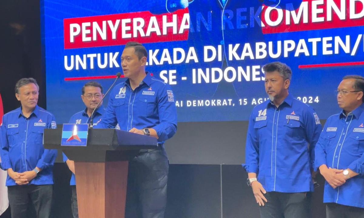 Puluhan Bakal Calon Kepala Daerah Ini Resmi Didukung Demokrat