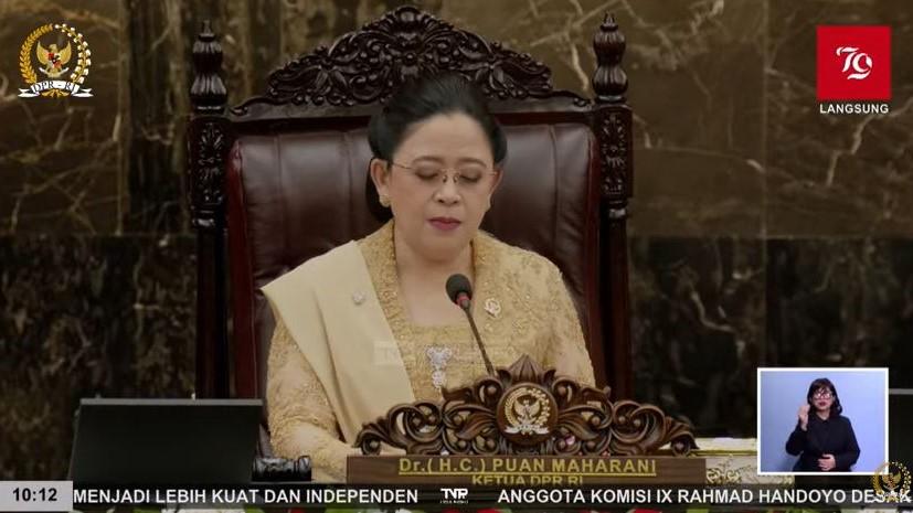 Puan Bicara soal Kesetaraan Laki-laki dan Perempuan di Sidang Tahunan MPR