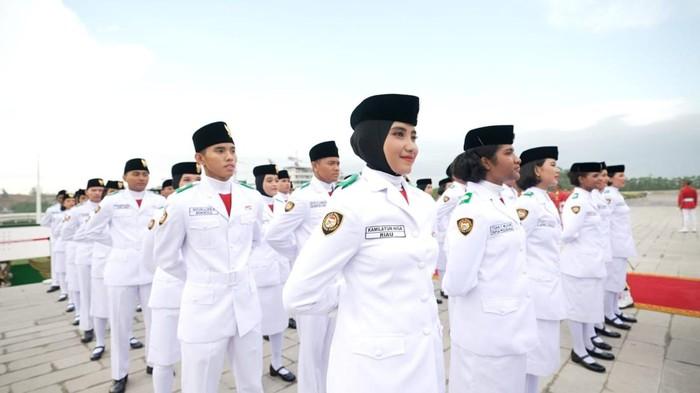 Alhamdulillah, Akhirnya Paskibraka Putri Mengenakan Hijab saat HUT RI ke-79