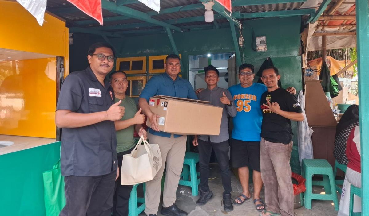 Bantu Korban Kebakaran Manggarai, Alumni STM Bonser Dirikan Posko