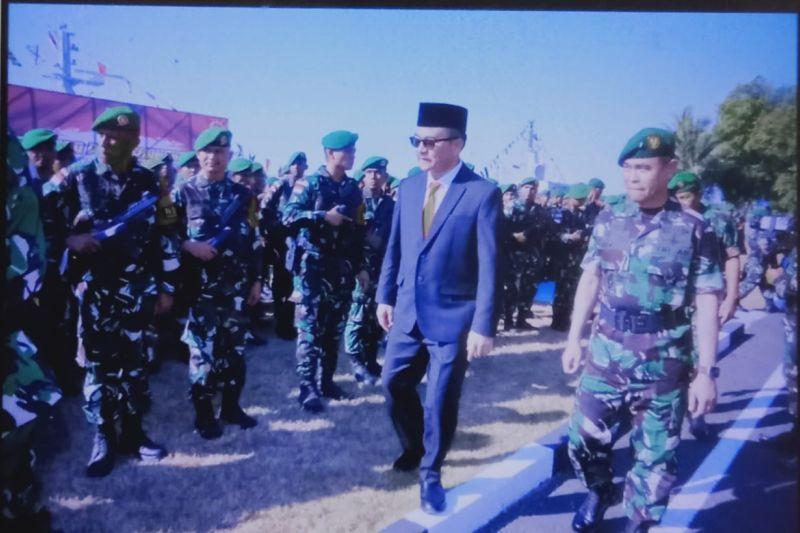 Pemprov Sulsel Dukung Satgas Yonzipur 8/SMG Kodam XIV Hasanuddin Jaga Perbatasan RI-Malaysia