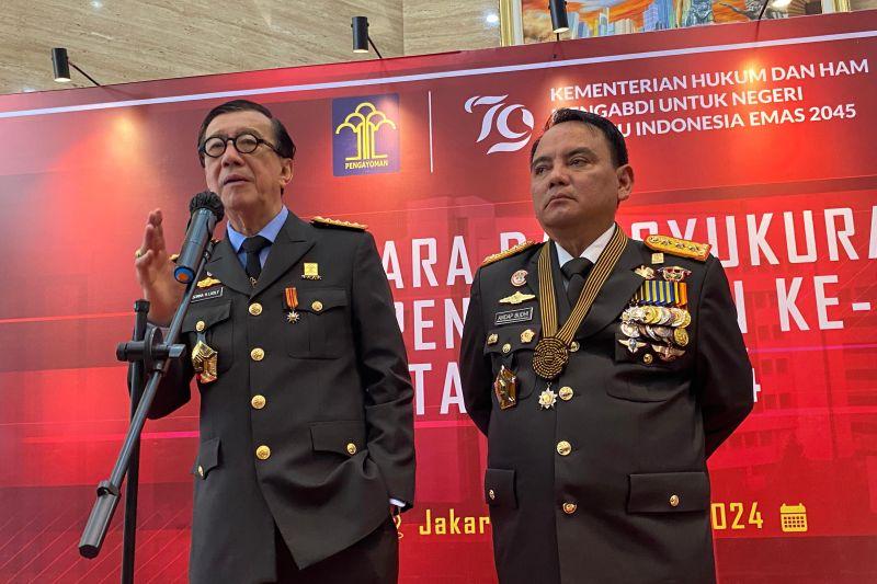 Yasonna soal Supratman Agtas: Sosok Cakap Jabat Menkumham
