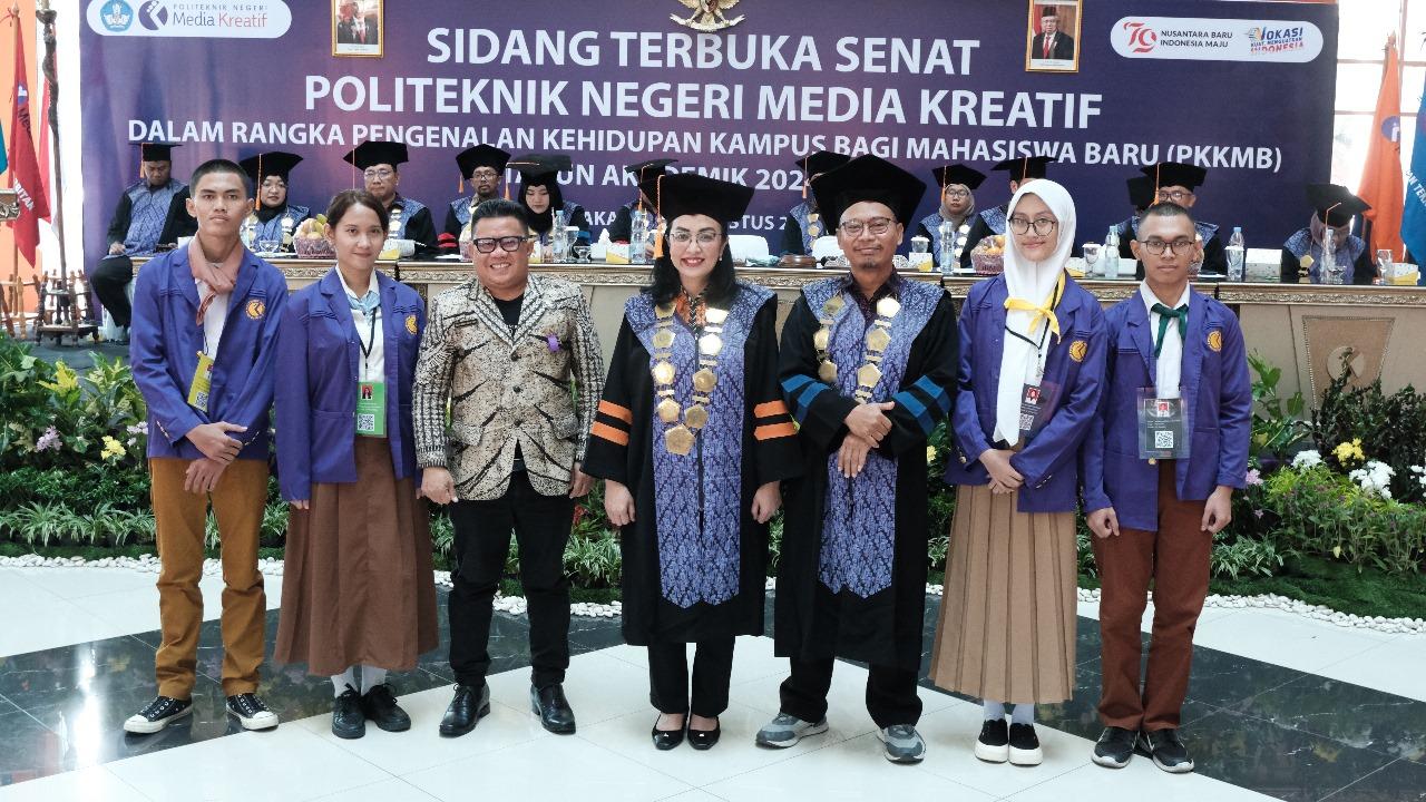 Perkuat SDM di Industri Kreatif, Polimedia Terima 1.600 Mahasiswa Baru