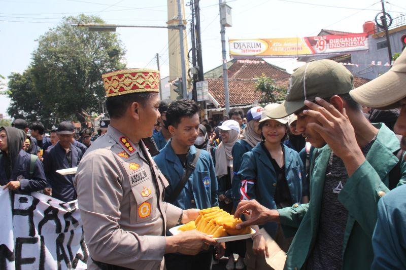 Kapolresta Bandarlampung Turunkan 900 persenol untuk Penanganan Unjuk Rasa RUU Pilkada