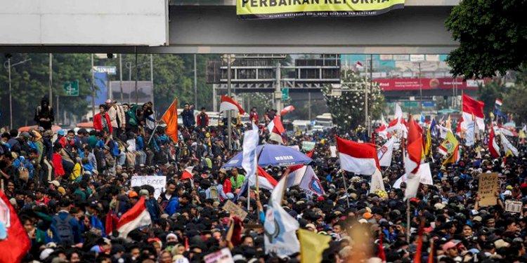 KontraS Soroti Kekerasan dan Represi Aparat saat Penanganan Aksi RUU Pilkada
