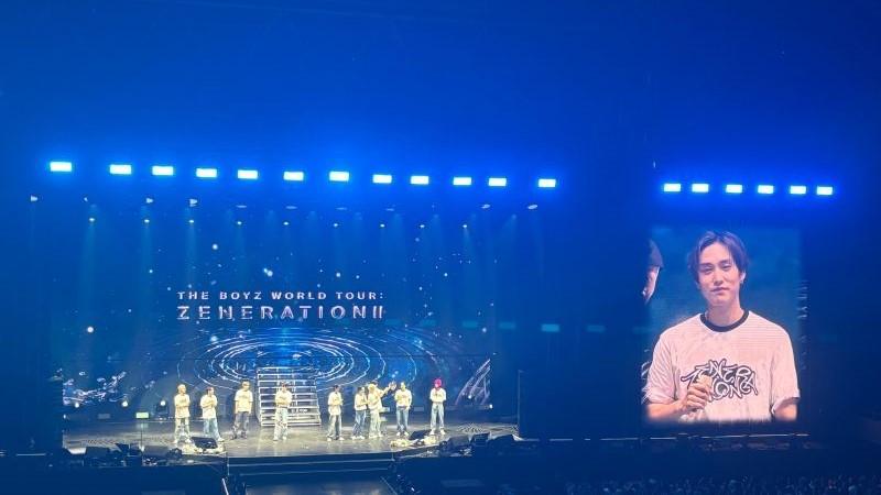 Meriahkan Konser di Jakarta, Jacob The Boyz Nyanyikan Lagu Juicy Luicy 'Sialan'