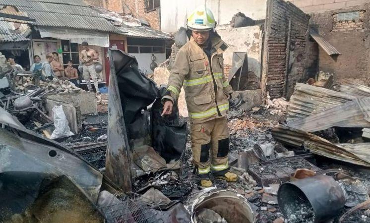 Kebakaran Rumah di Kemayoran, Diduga gegara Selang Kompor Gas Rusak