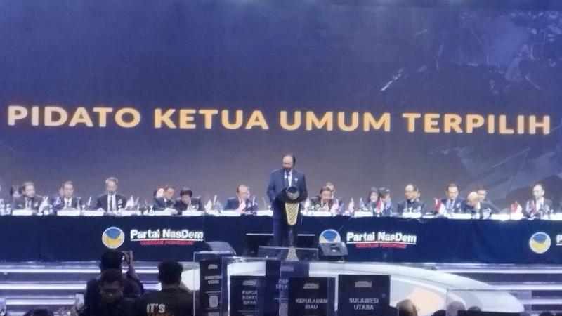 Surya Paloh Kembali jadi Ketua Umum NasDem Periode 2024-2029