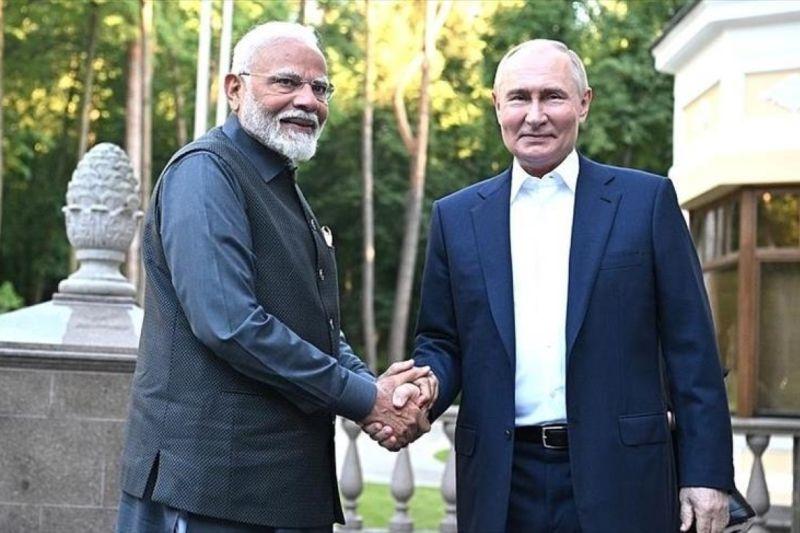 Presiden Rusia dan PM India Bahas Resolusi konflik Ukraina