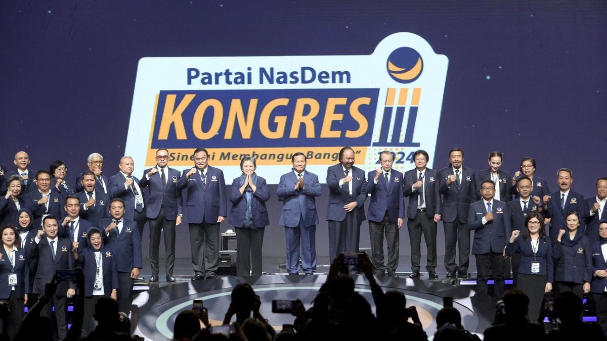 Penutupan Kongres III Partai NasDem