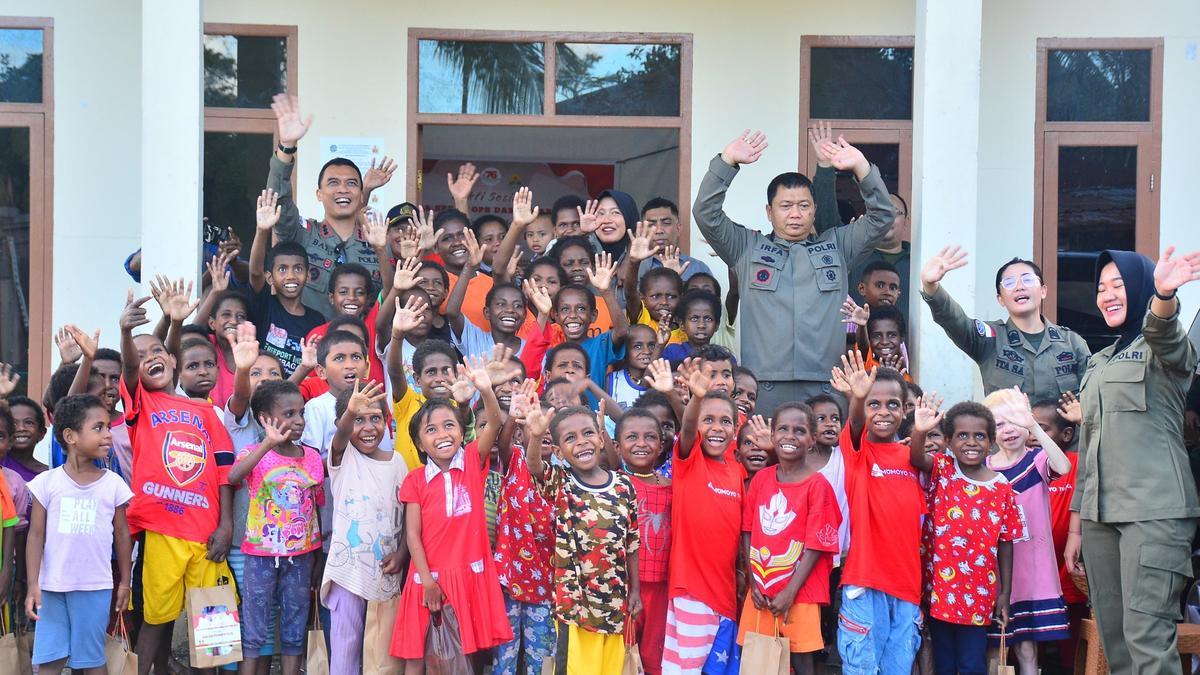 Peringati HUT Polwan ke-76, Satgas ODC Gelar Baksos di Yayasan-Panti Asuhan