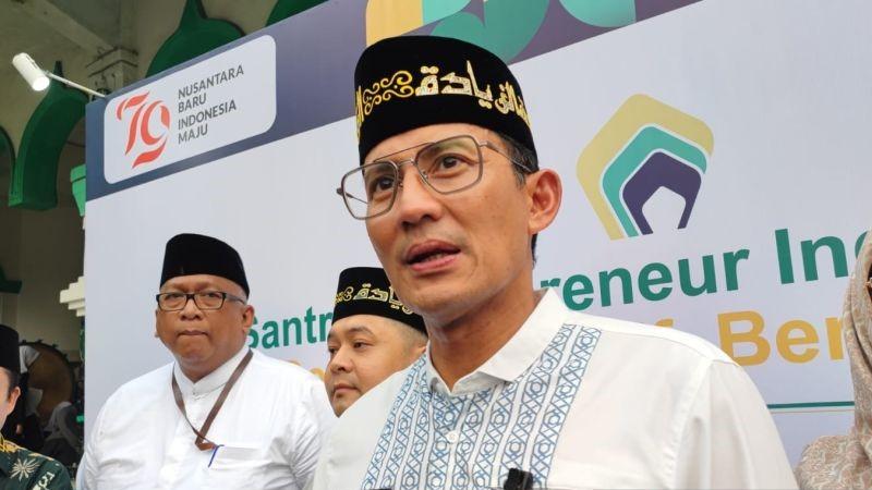 Kata Sandiaga Uno soal Peluang Maju Pilgub Jabar