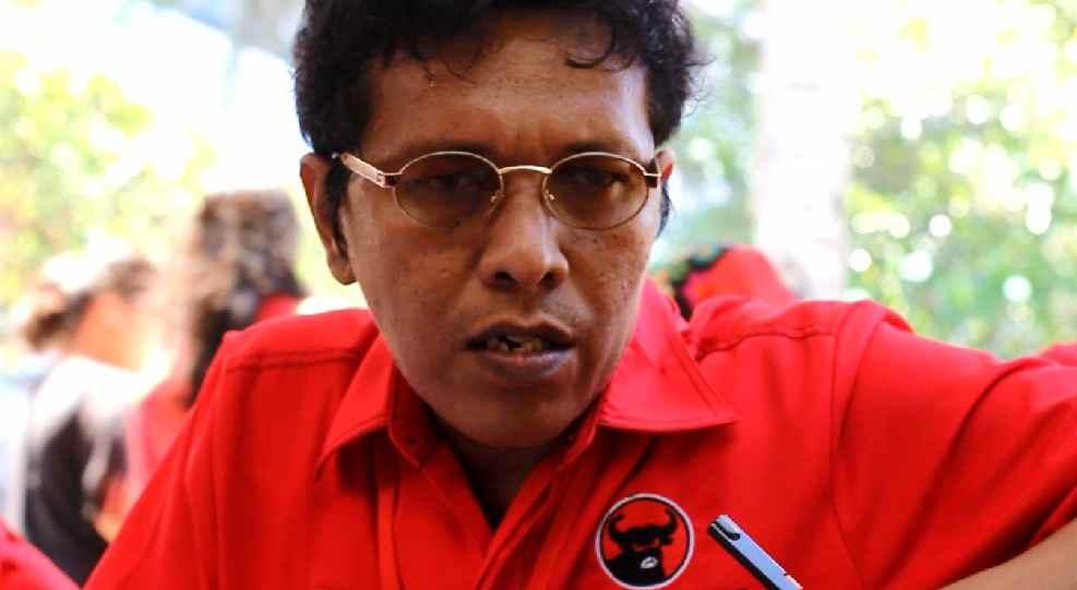 Adian Napitupulu Semangati Kader dan Simpatisan PDIP di Bogor: Kita Dibilang Orang Setengah Waras