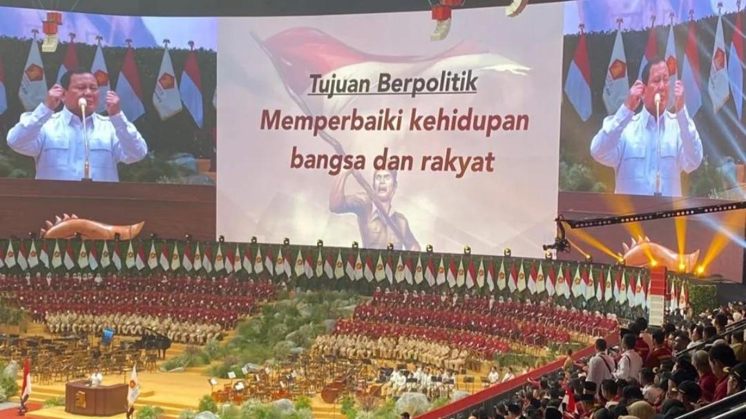 Penutupan Rapimnas Gerindra
