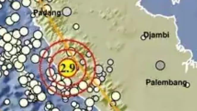 Gempa M 2,9 Guncang Mukomuko Bengkulu