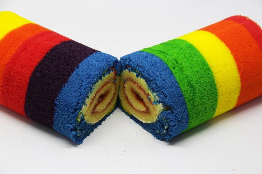 Resep Bolu Pelangi Gulung: Cara Membuat Kue Cantik dan Lezat di Rumah