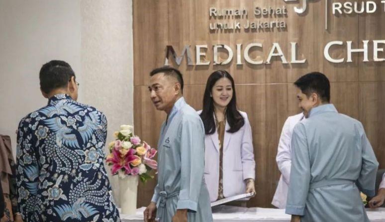 RSUD Tarakan Periksa Kesehatan Dharma Pongrekun-Kun Wardana 11 Jam