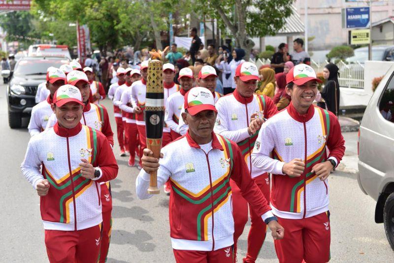 Kirab Api PON Aceh-Sumut Lewati 15 Daerah dalam 7 Hari