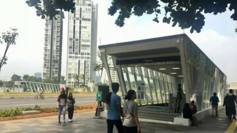 MRT Tetap Beroperasi Normal saat Misa Akbar Paus Fransiskus
