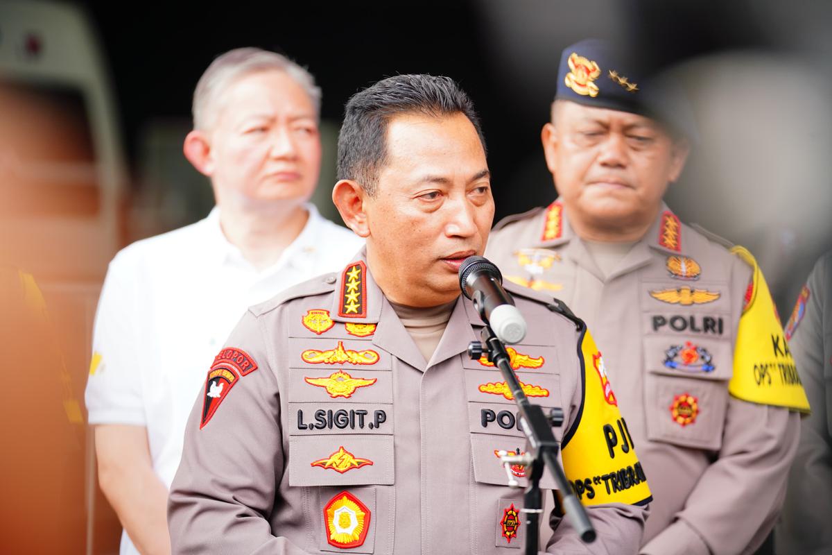 Kapolri Harap Misa Akbar Paus Fransiskus Jadi Simbol Toleransi Masyarakat RI