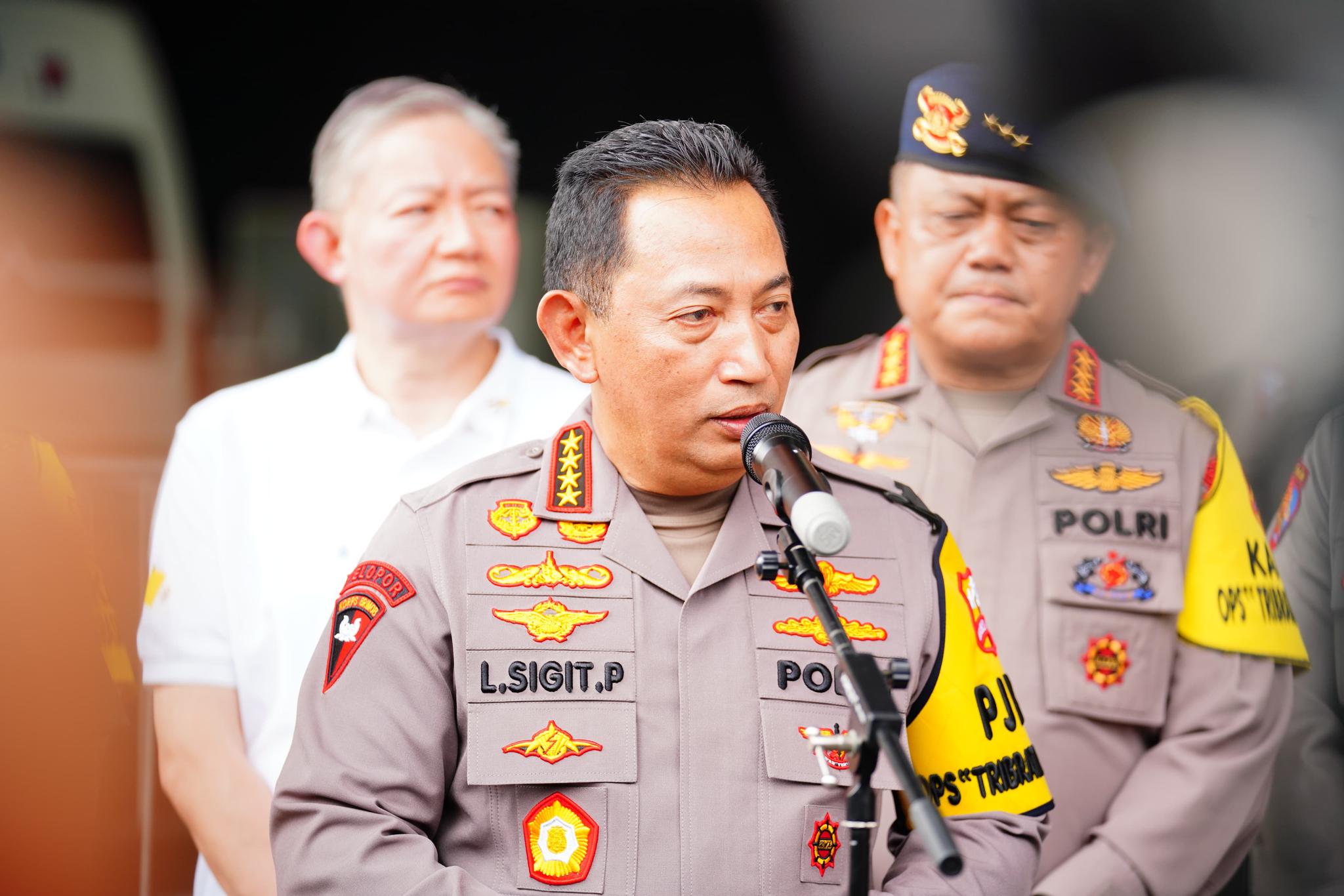 Kapolri Harap Misa Akbar Paus Fransiskus Jadi Simbol Toleransi Masyarakat RI