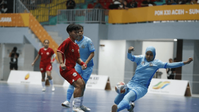 Futsal Putri DKI Jakarta Berhasil Kalahkan Sumut 11-0 pada Ajang PON XXI/2024