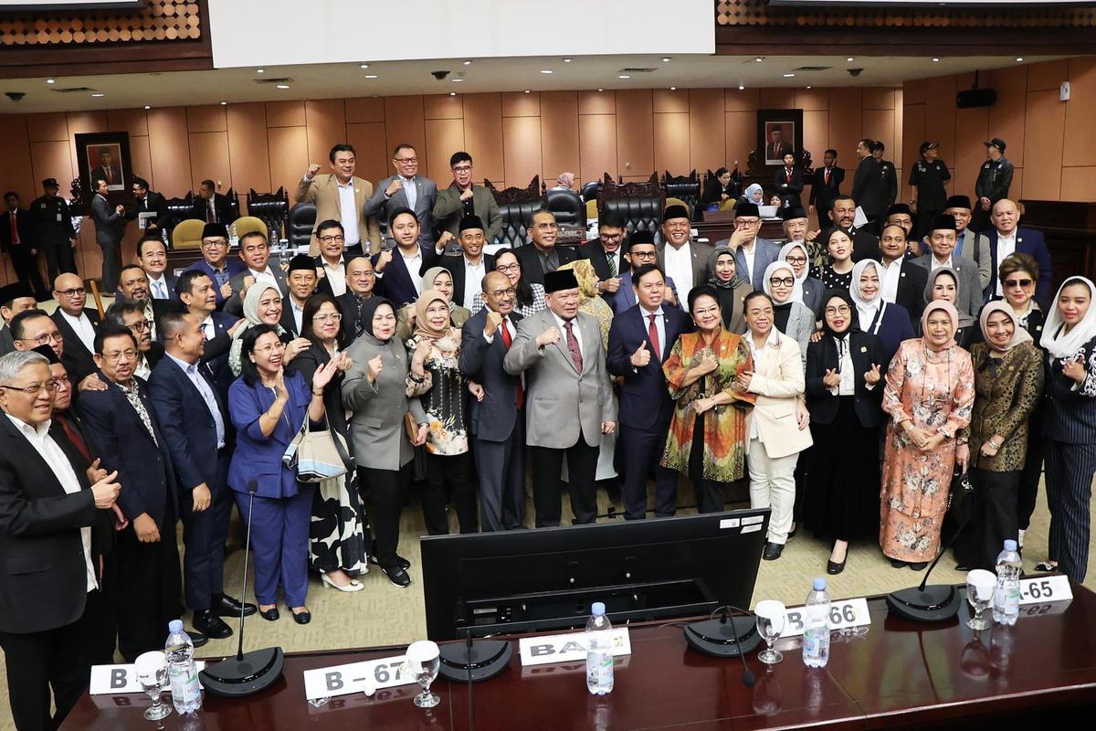 Sidang Paripurna Luar Biasa DPD RI Putuskan Pemilihan Pimpinan dengan Sistem Paket