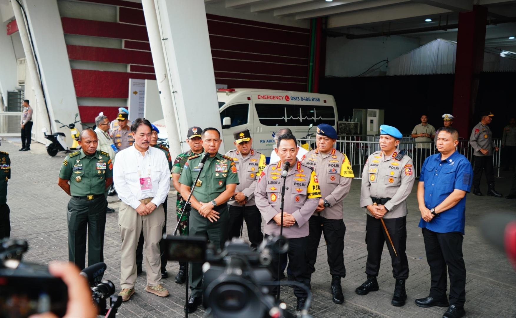 Panglima TNI: SUGBK Steril Jelang Misa Akbar Paus Fransiskus