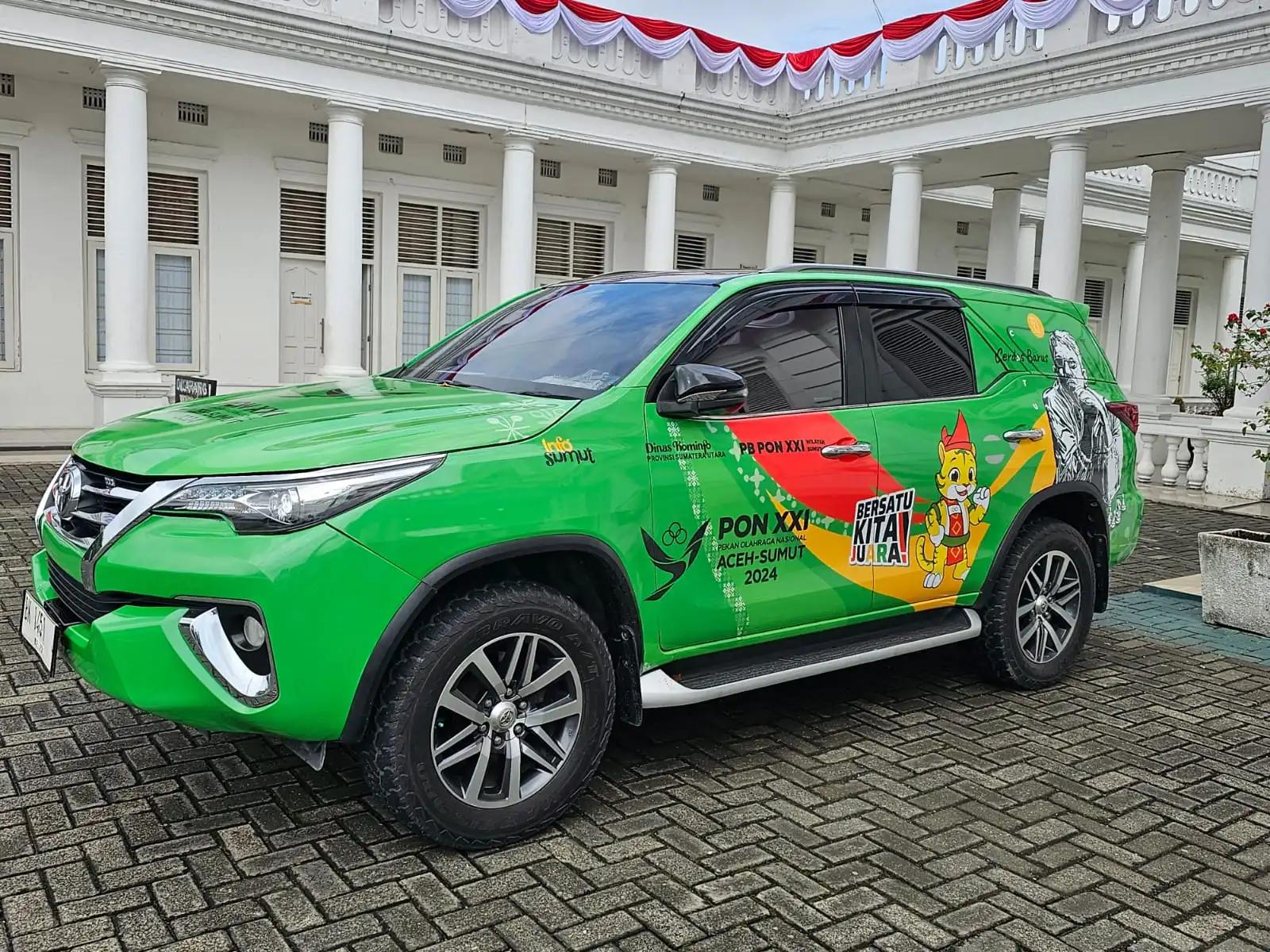967 Mobil Disiapkan untuk Transportasi PON 2024 di Sumut, Ada Land Cruiser hingga Truk Box