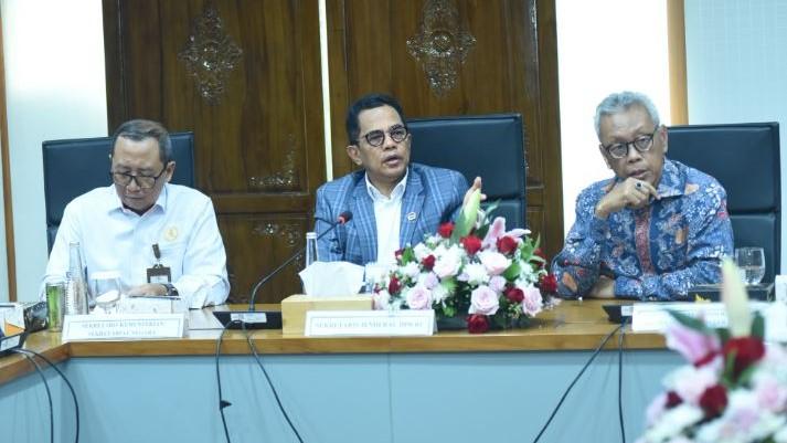 Sekjen DPR Rapat Dengan Kemensesneg, Bahas Persiapan Pelantikan Presiden