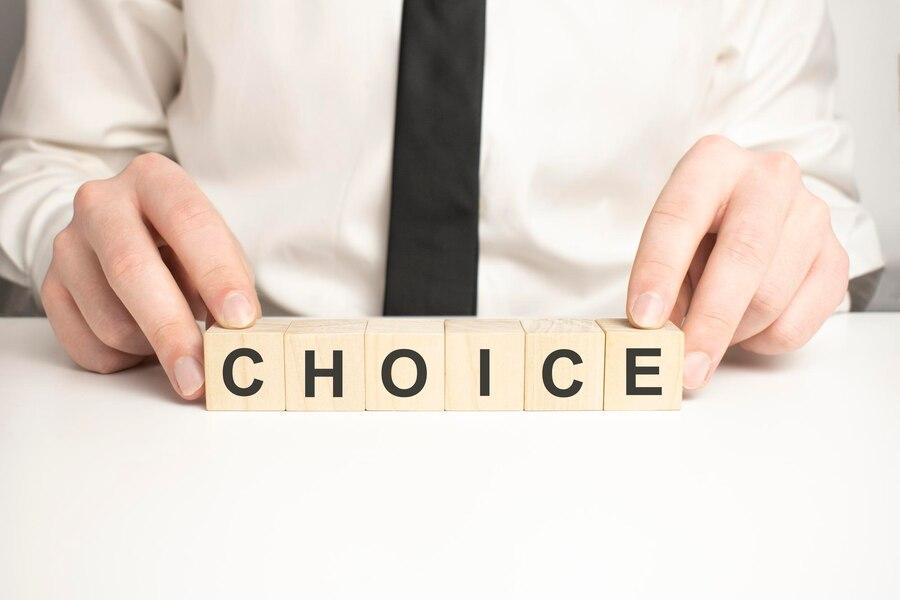 Arti Kata 'Choice' dan Cara Penggunaannya dalam Kalimat