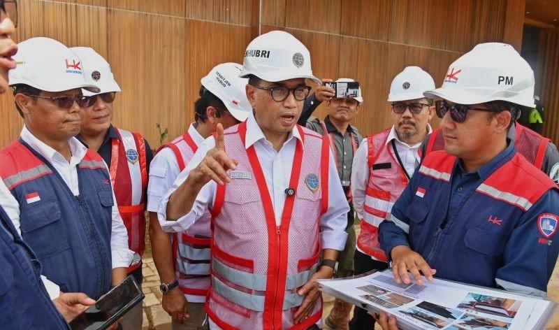 Menhub Buktikan Pembangunan Bandara IKN Berkembang Signifikan