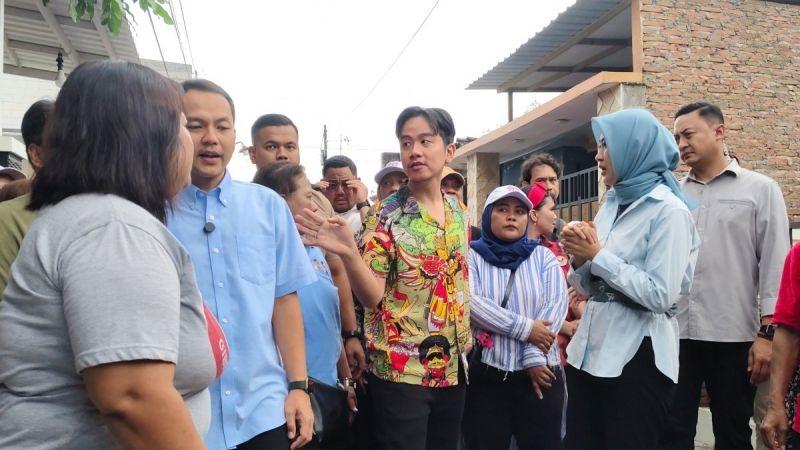 Jelang Satu Bulan Pelantikan, Gibran Blusukan di Solo