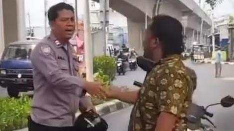 Pria di Jaktim Ancam Anggota Binmas jadi Tersangka