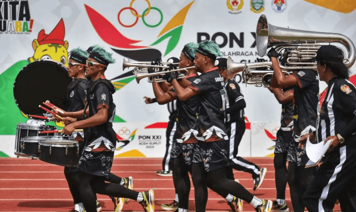 Kaos Berlogo PON XXI Laris Terjual di Medan