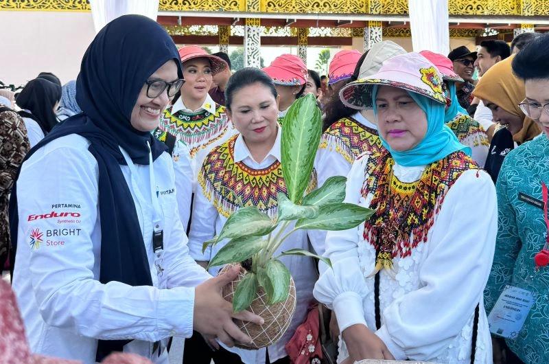 Sampah Jadi Berkah, Ibu Negara Puji Program TJSL Pertamina