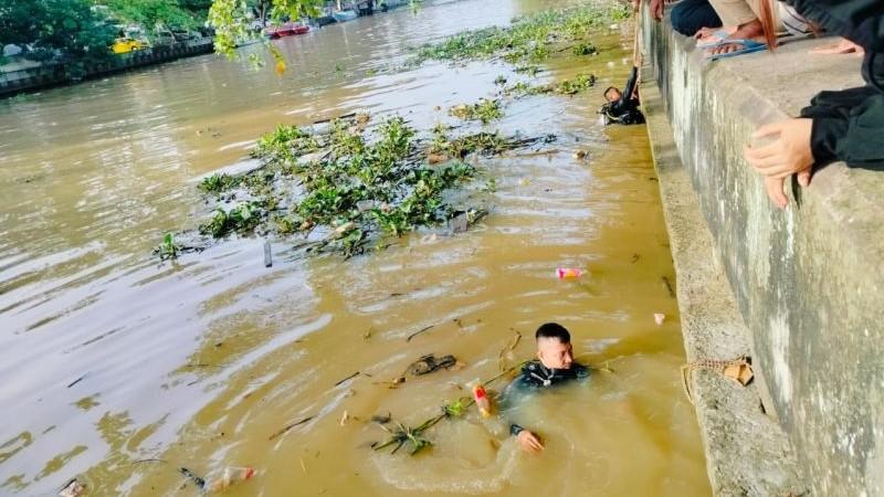 Pemuda Ditemukan Tewas Tenggelam di Sungai Mumus Samarinda