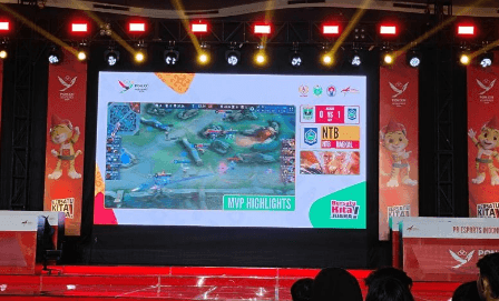 NTB Berhasil Kalahkan Sumatera barat di Ajang Esports MICC