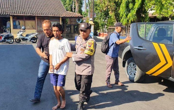 Polisi Tangkap Pria Aniaya Imam Masjid Pakai Sajam di Sragen, Diduga Gangguan Jiwa