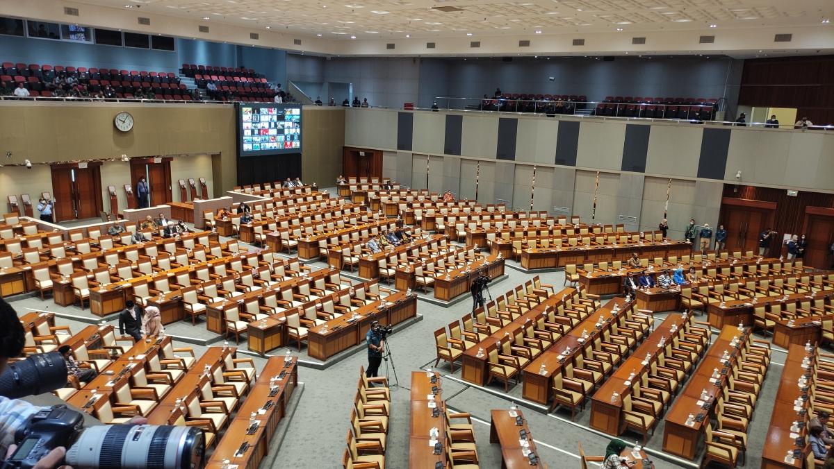 Hanya 48 Anggota Hadiri Rapat Paripurna Pengesahan RUU Kementerian Negara dan Wantimpres