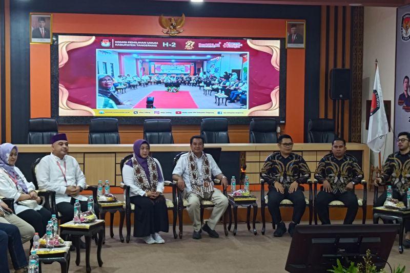 KPU Kabupaten Tangerang Perketat Protokol Pengundian Nomor Urut Paslon Pilkada