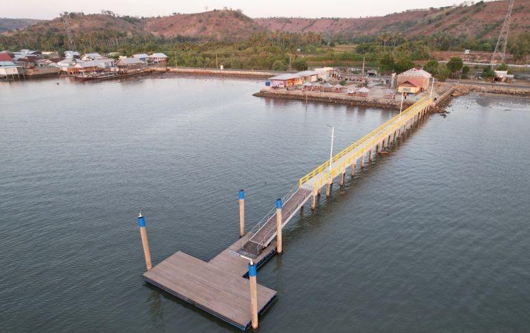 KKP Bangun Dermaga Apung untuk Dukung Wisata Hiu Paus di Sumbawa