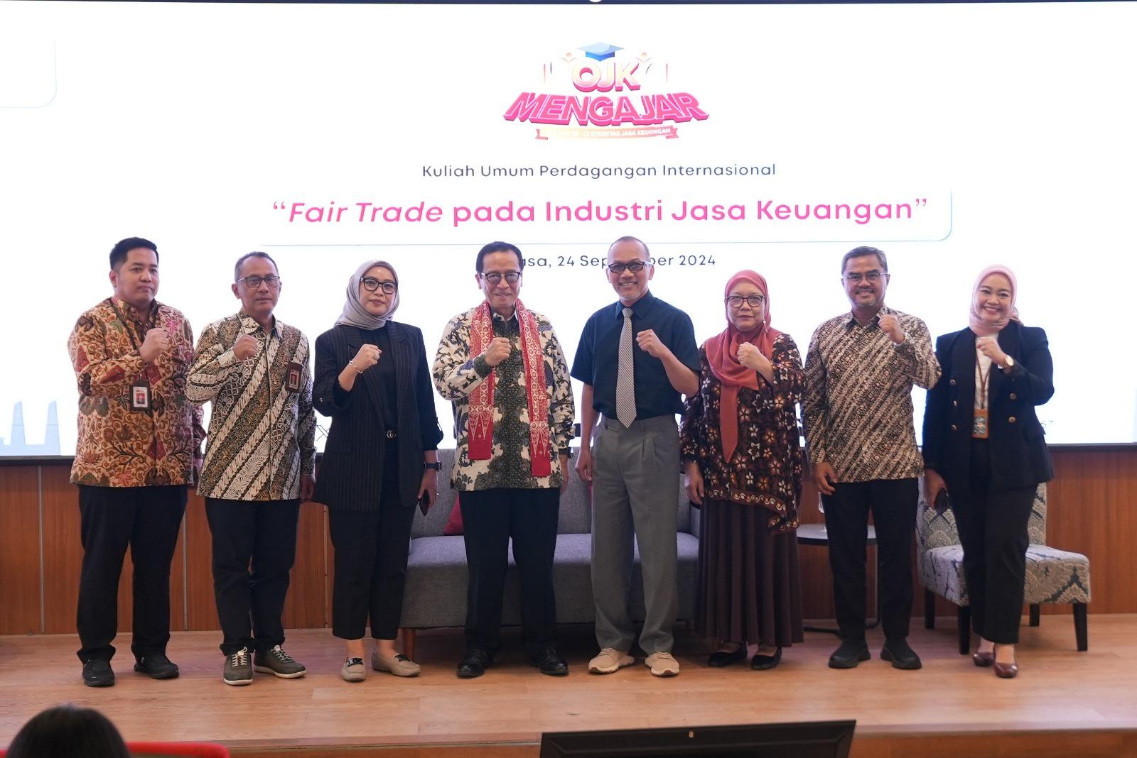 OJK Komit Jalankan 'Fair Trade' di Industri Jasa Keuangan