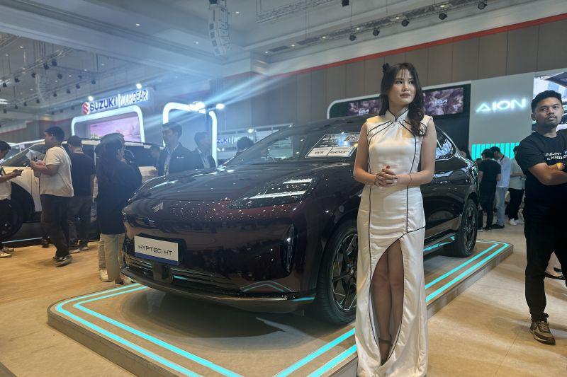 EV Unggulan AION Mejeng di GIIAS Bandung 2024