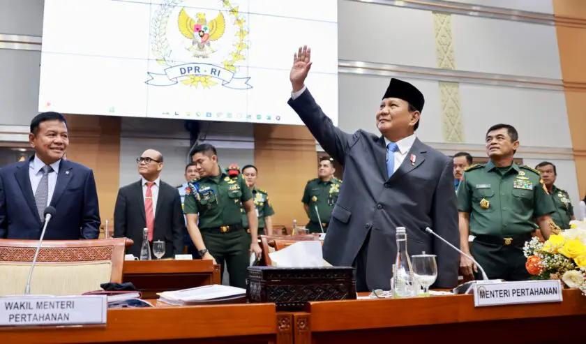 Prabowo Subianto Pamitan dari Komisi I DPR, Refleksi Pengabdian sebagai Menhan